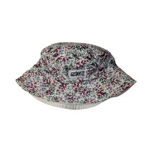 Vintage 90a Mad Cap Floral Reversible Bucket Hat | Cottagecore Garden Print